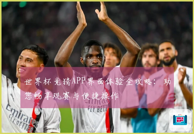 世界杯竞猜APP界面体验全攻略：助您畅享观赛与便捷操作