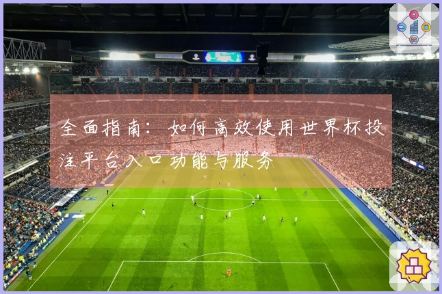全面指南：如何高效使用世界杯投注平台入口功能与服务